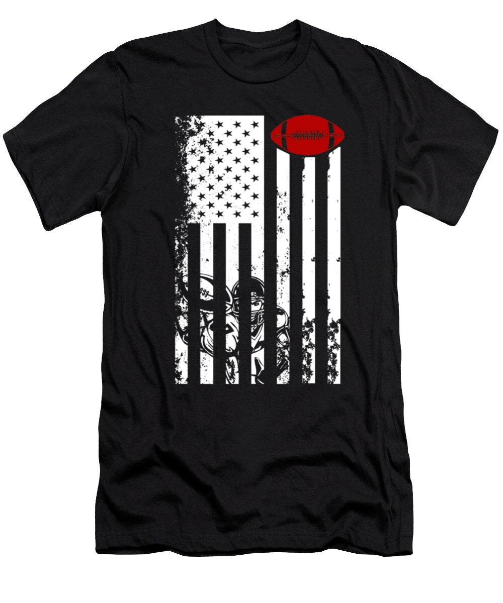 Rugby American Flag Tinh Tran Le Thanh T-Shirt