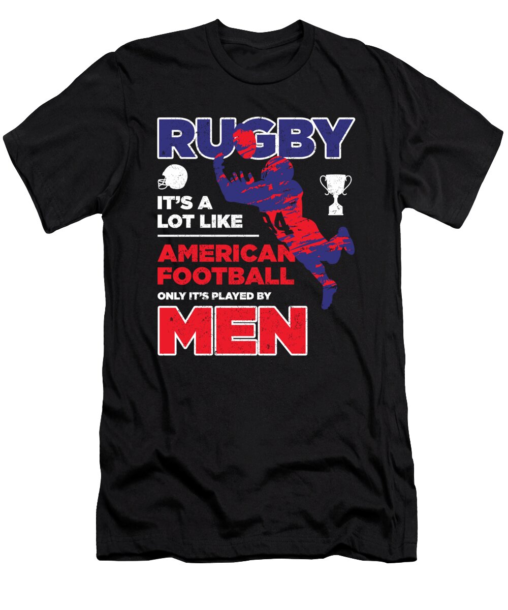Rugby American Football Rugby Player Rugby Team Gift Thomas Larch T-Shirt