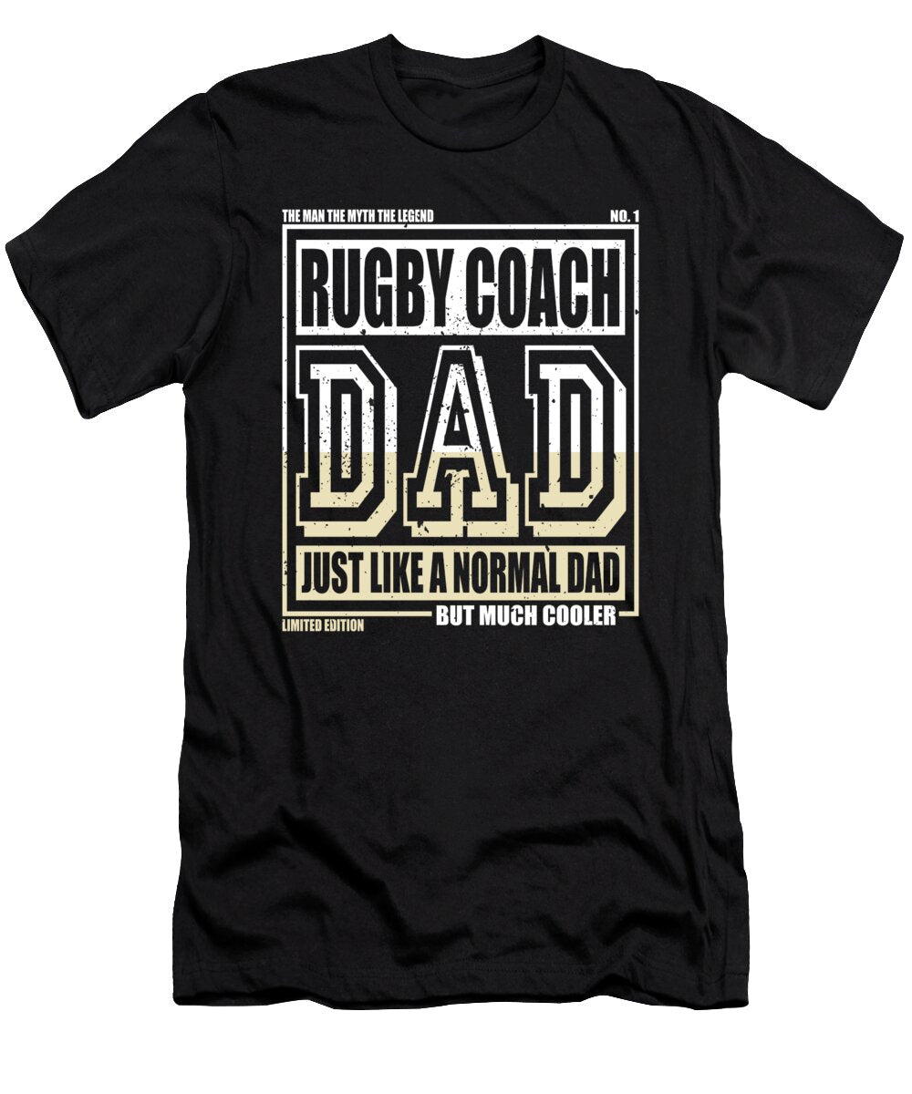 Rugby Coach Dad Gift Manuel Schmucker T-Shirt