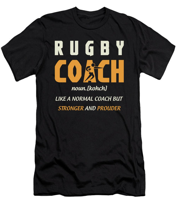 Rugby Coach Definition Stronger and Prouder Eboni Dabila T-Shirt