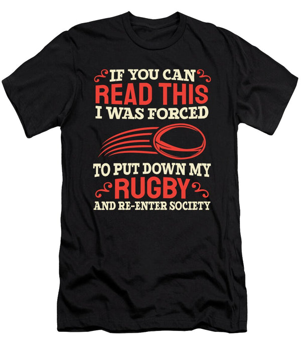 Rugby Crazy Squirrel T-Shirt