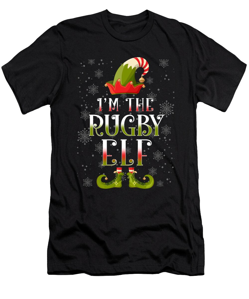 Rugby Elf Christmas Gift Manuel Schmucker T-Shirt
