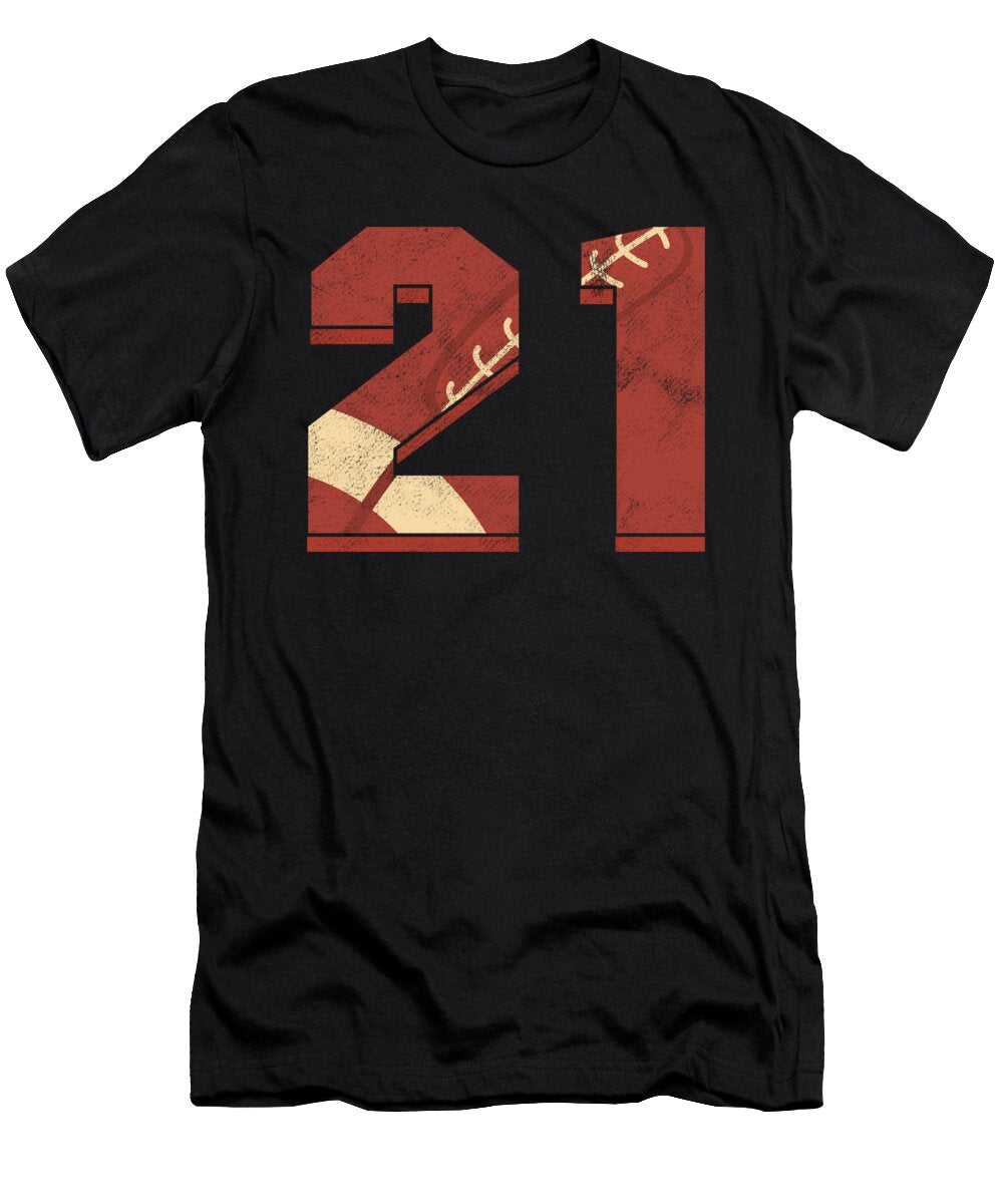 Rugby Football 21 St Birthday Sports Gift Thomas Larch T-Shirt