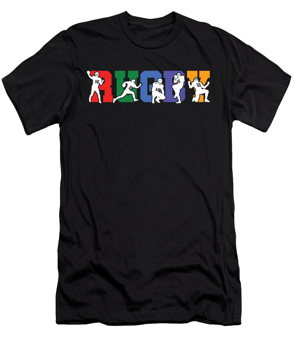 Rugby Football Rugby Team Rugby Player Gift Thomas Larch T-Shirt