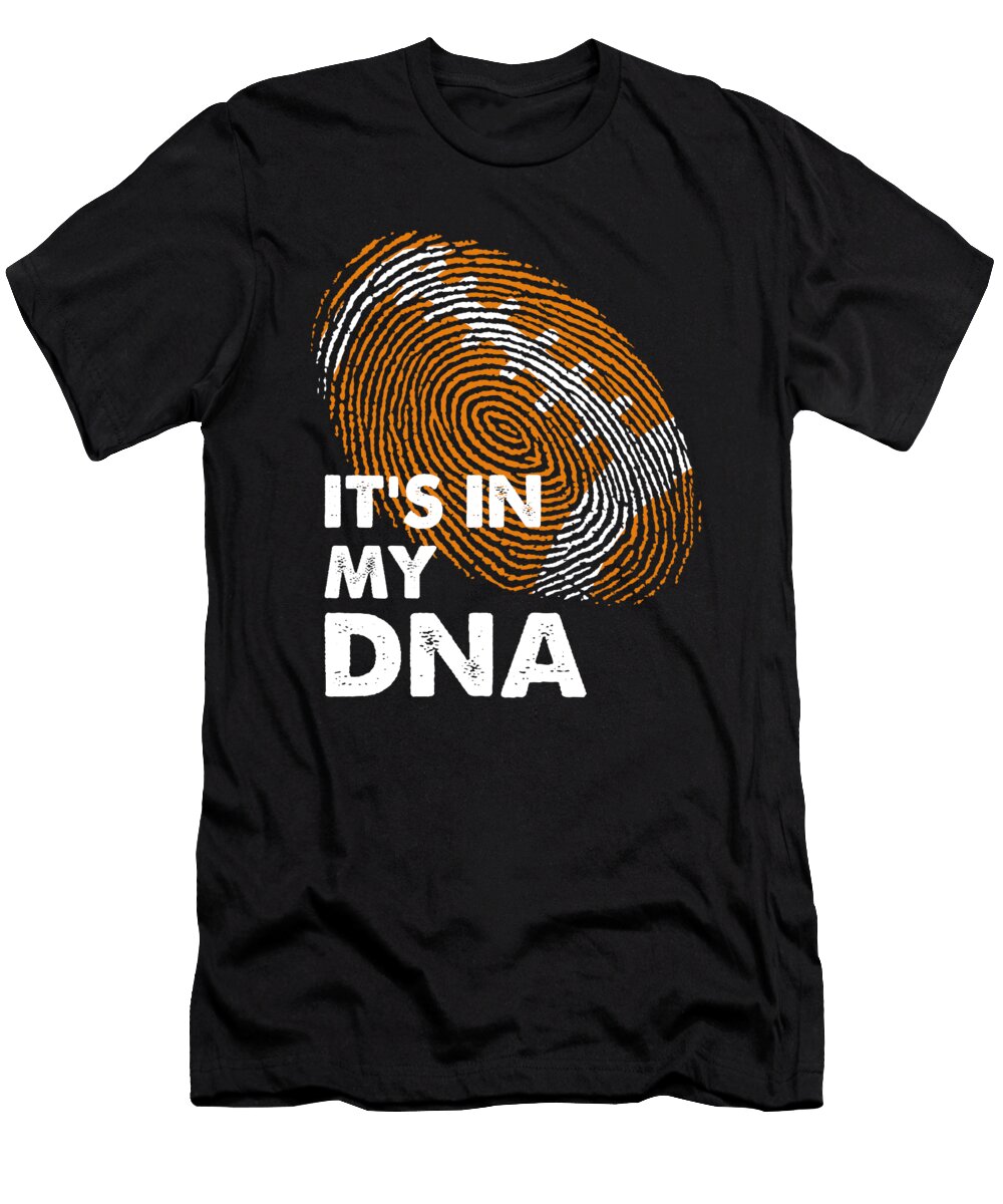 Rugby in My Dna American Football Rugby Ball Gift Thomas Larch T-Shirt