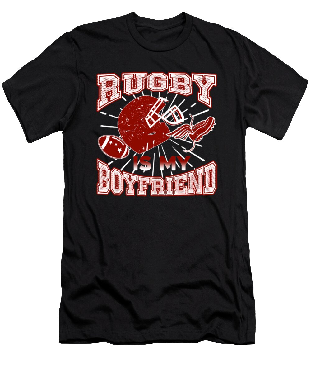 Rugby Is My Boyfriend Tinh Tran Le Thanh T-Shirt