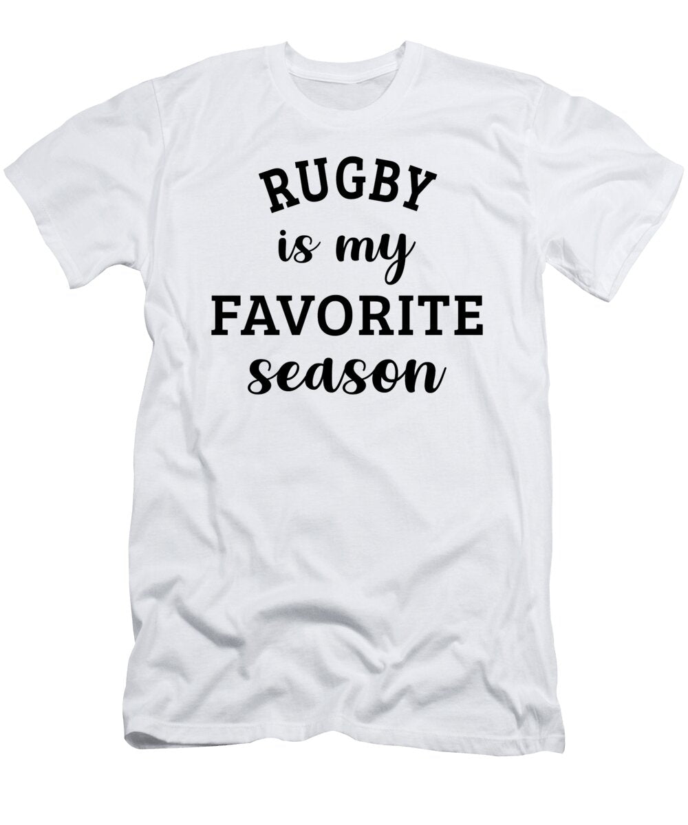 Rugby Is My Favorite Season Jensen Cena T-Shirt