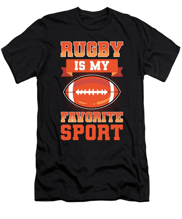 Rugby Is My Favorite Sport Graphic Alessandra Roth T-Shirt
