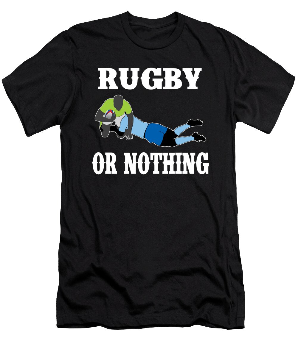 Rugby or Nothing the Primal Matriarch Art T-Shirt