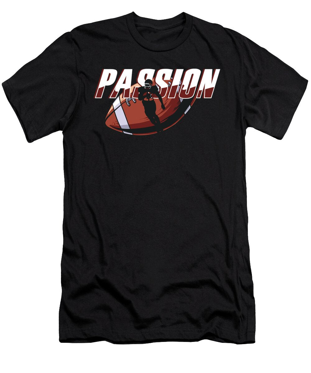 Rugby Passion Rugby Player American Football Gift Thomas Larch T-Shirt