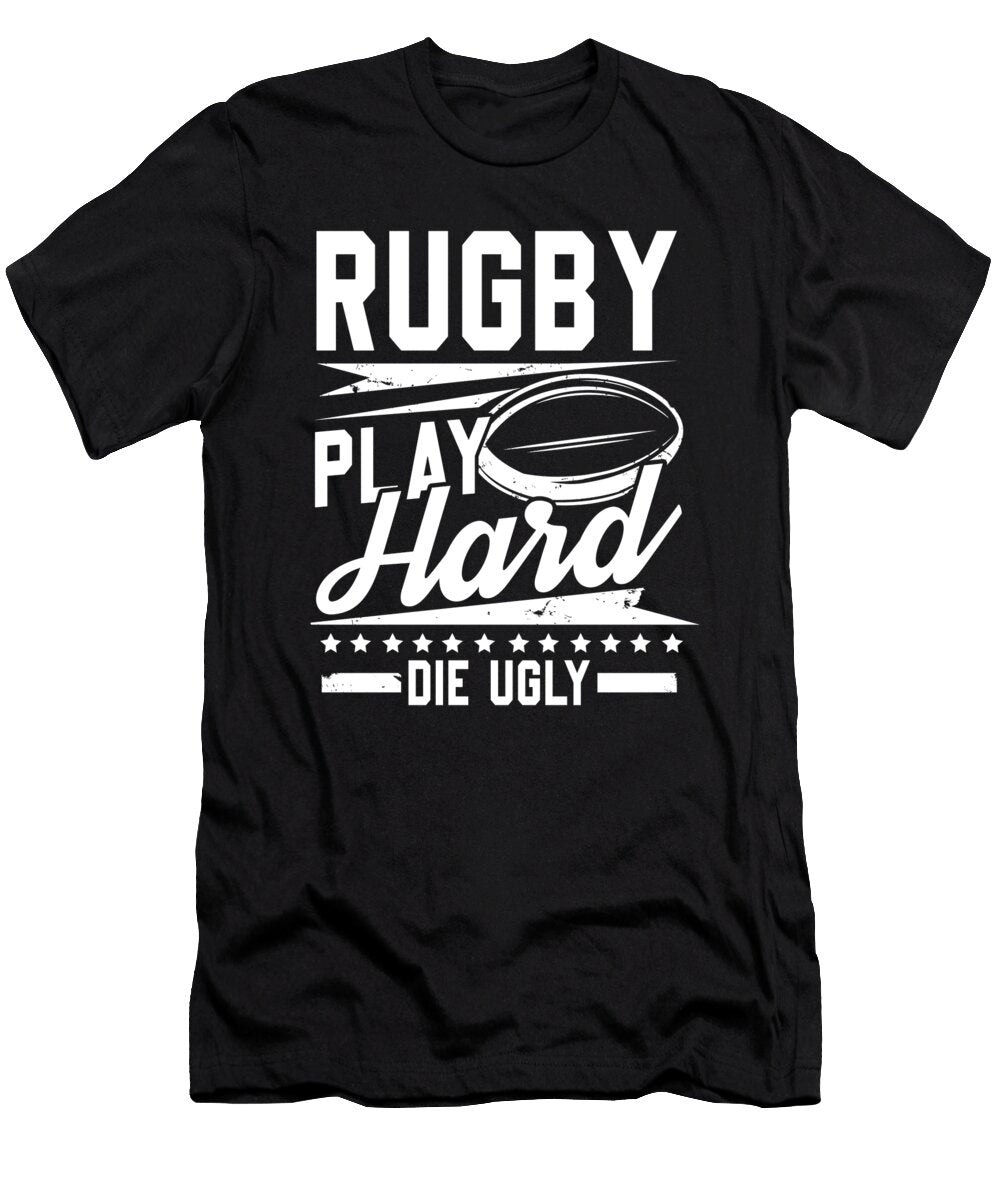 Rugby Play Hard Values T-Shirt