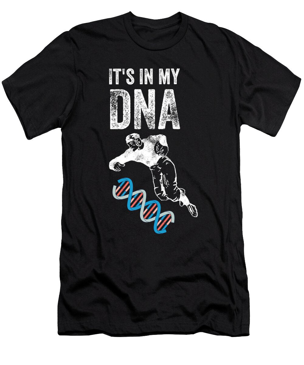 Rugby Player Gift It Is in My Dna Licensed Art T-Shirt