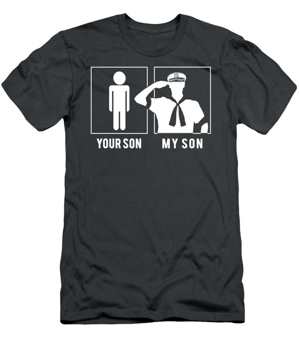 Rugby Player My Son Your Son Funny Gift for Sporty Parents Rugby Gift T-Shirt