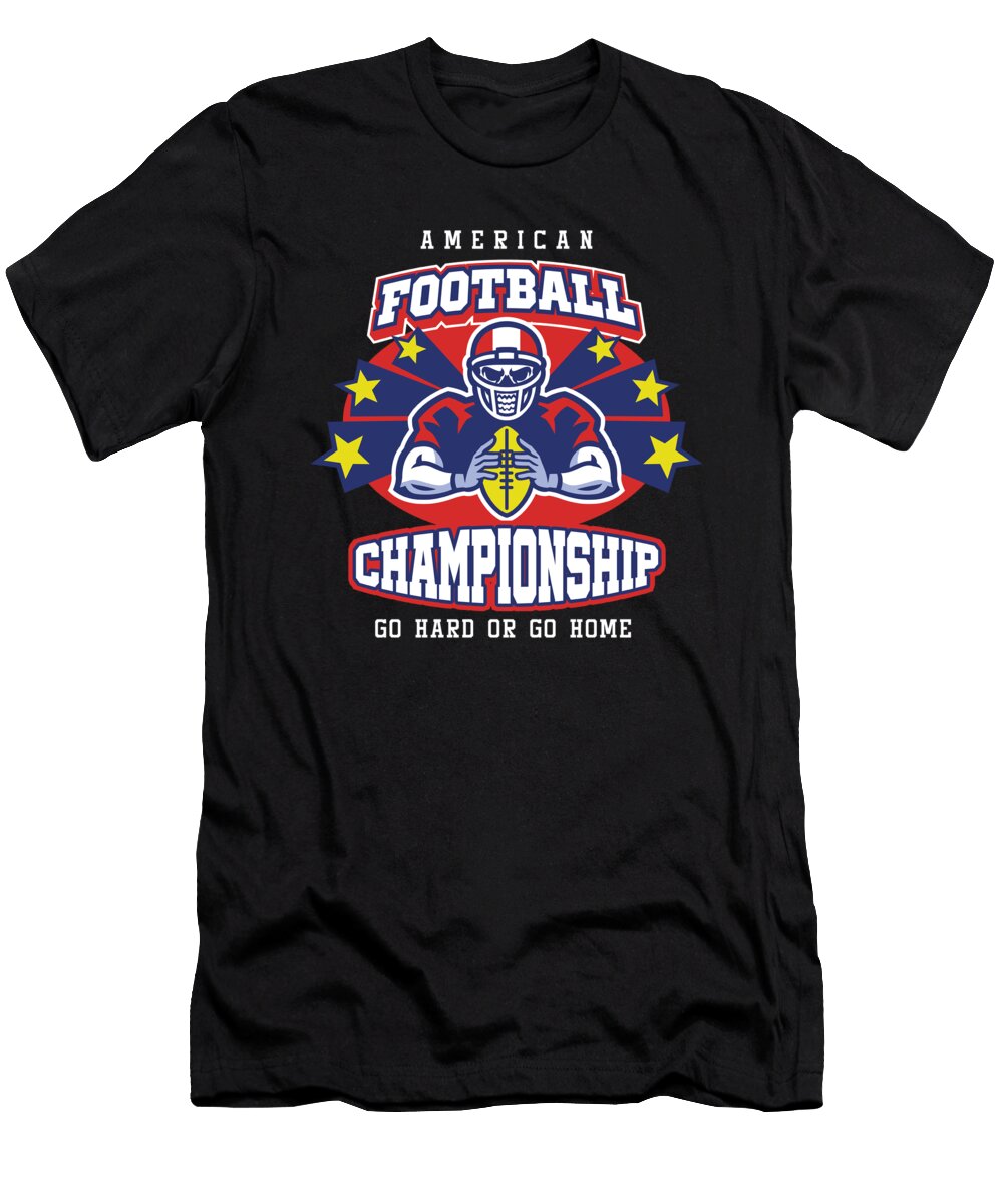 Rugby Players Footballer Goalie Contact Sport American Football Championship Gift Thomas Larch T-Shirt