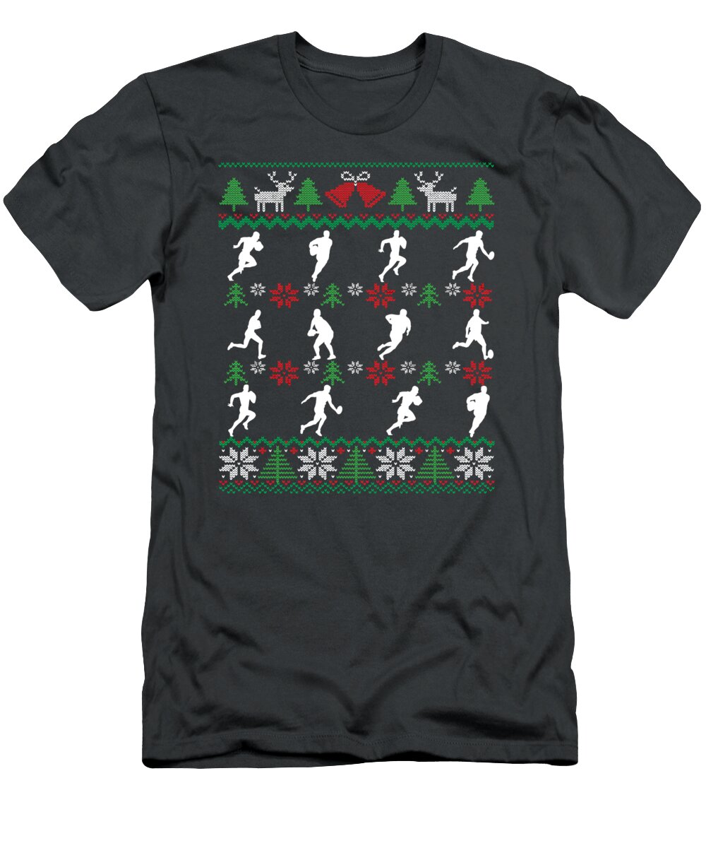 Rugby Players Ugly for Christmas Present Carljr Joann T-Shirt