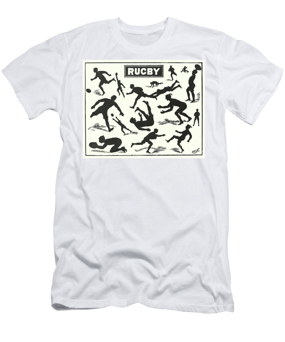 Rugby Poses English School T-Shirt