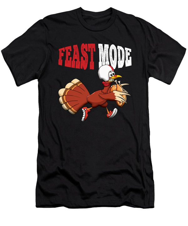 Rugby Turkey Feast Football Fan Thanksgiving Shirtom T-Shirt