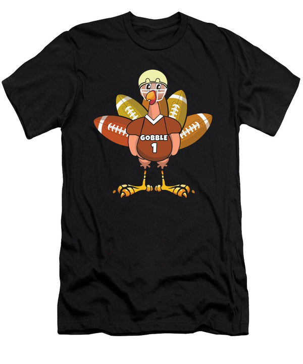 Rugby Turkey Gobble Football Fan Thanksgiving Shirtom T-Shirt