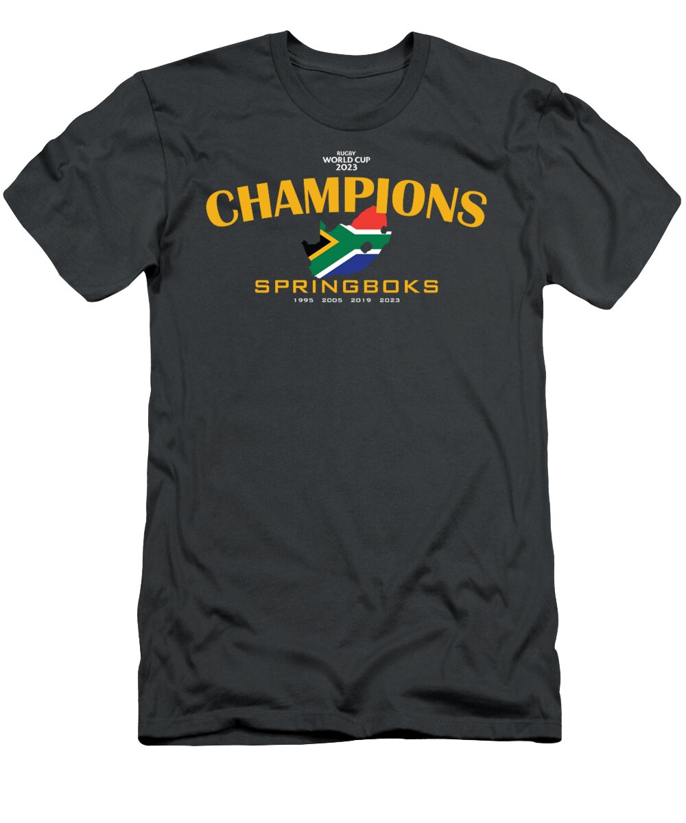 Rugby World Cup Champions 2023 Springboks Sibainu T-Shirt