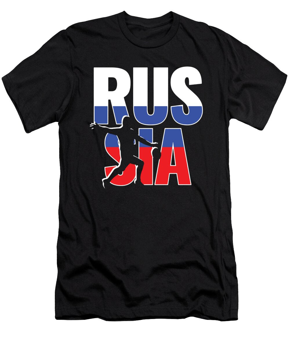 Russia Rugby 2019 Fans Kit for Russian Supporters Players Coaches and Rugger Football Lovers Martin Hicks T-Shirt