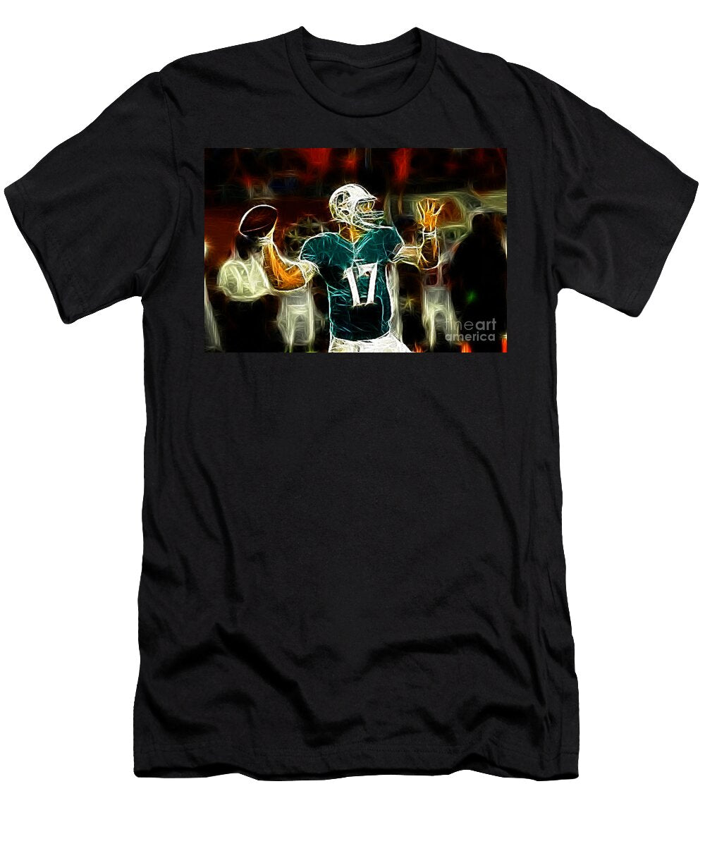 Ryan Tannehill Miami Dolphin Quarterback Paul Ward T-Shirt