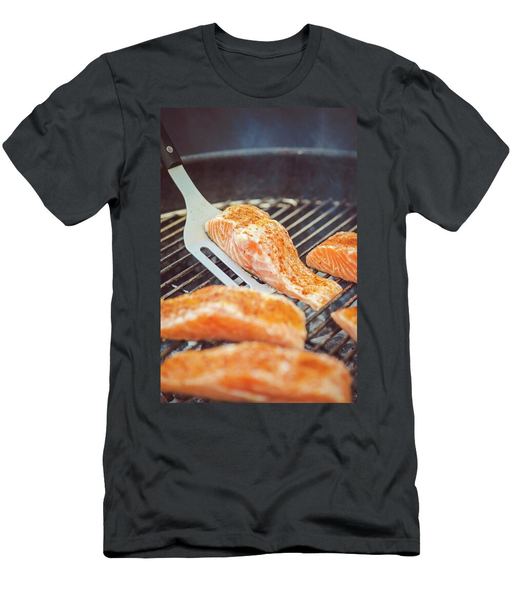 Salmon on a Grill Eising Studio T-Shirt