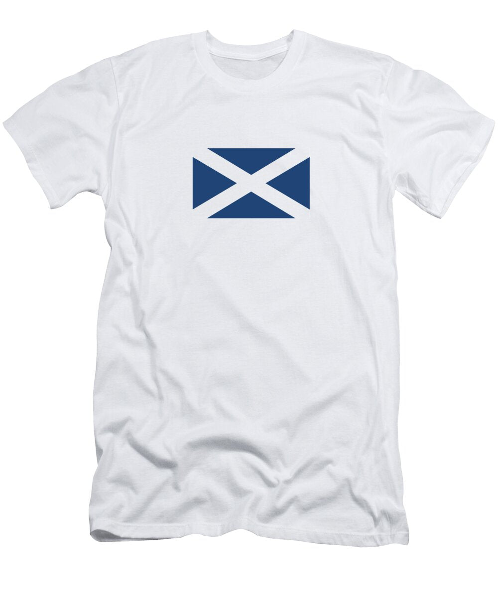 Saltire Scotland Scottish Flag Tom Hill T-Shirt
