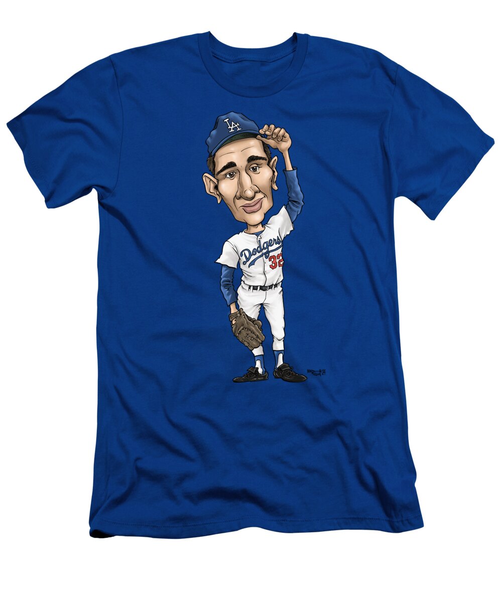 Sandy Koufax in Color Mike Scott T-Shirt