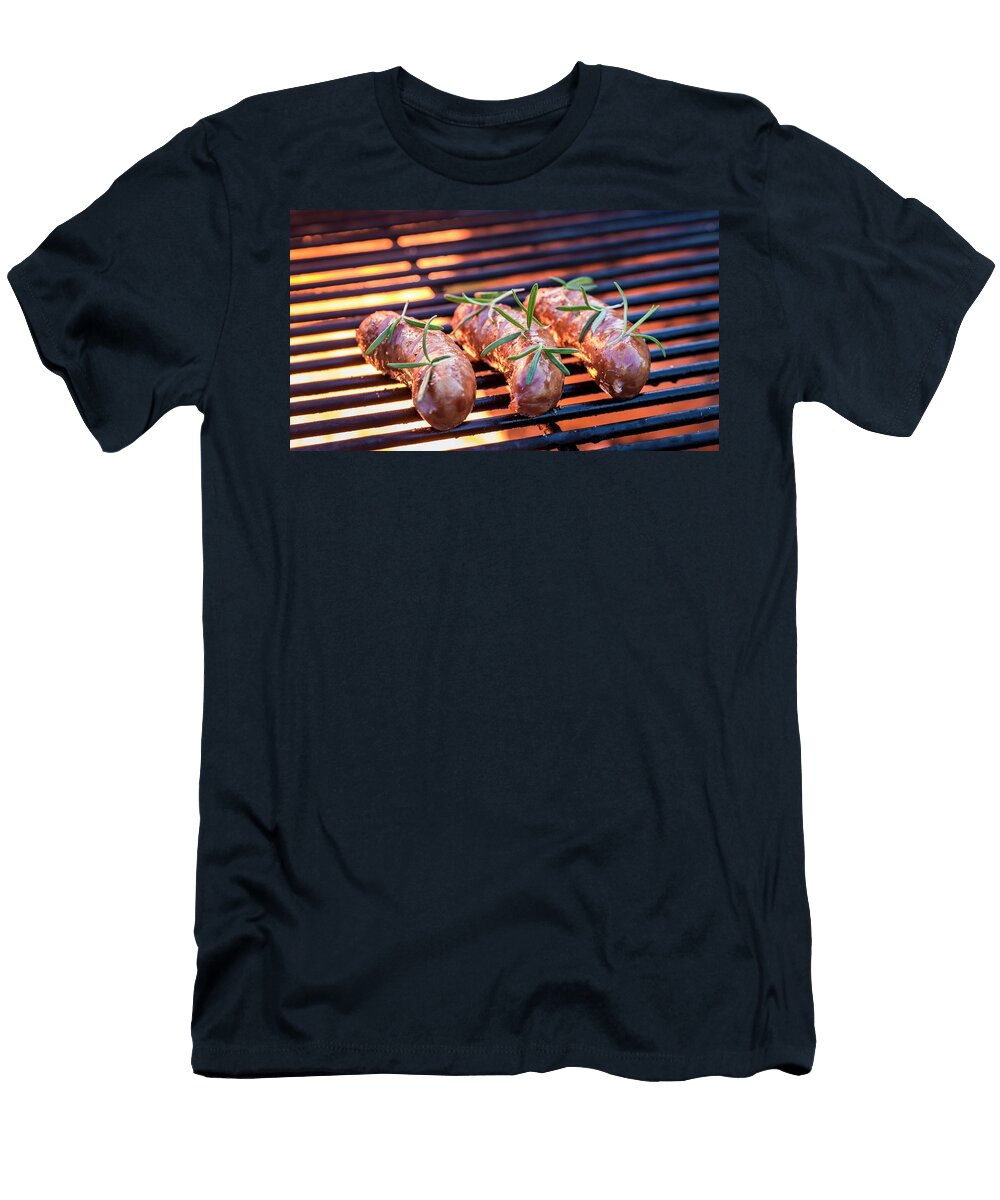 Sausages on the Barbecue with Fire Shaiith T-Shirt