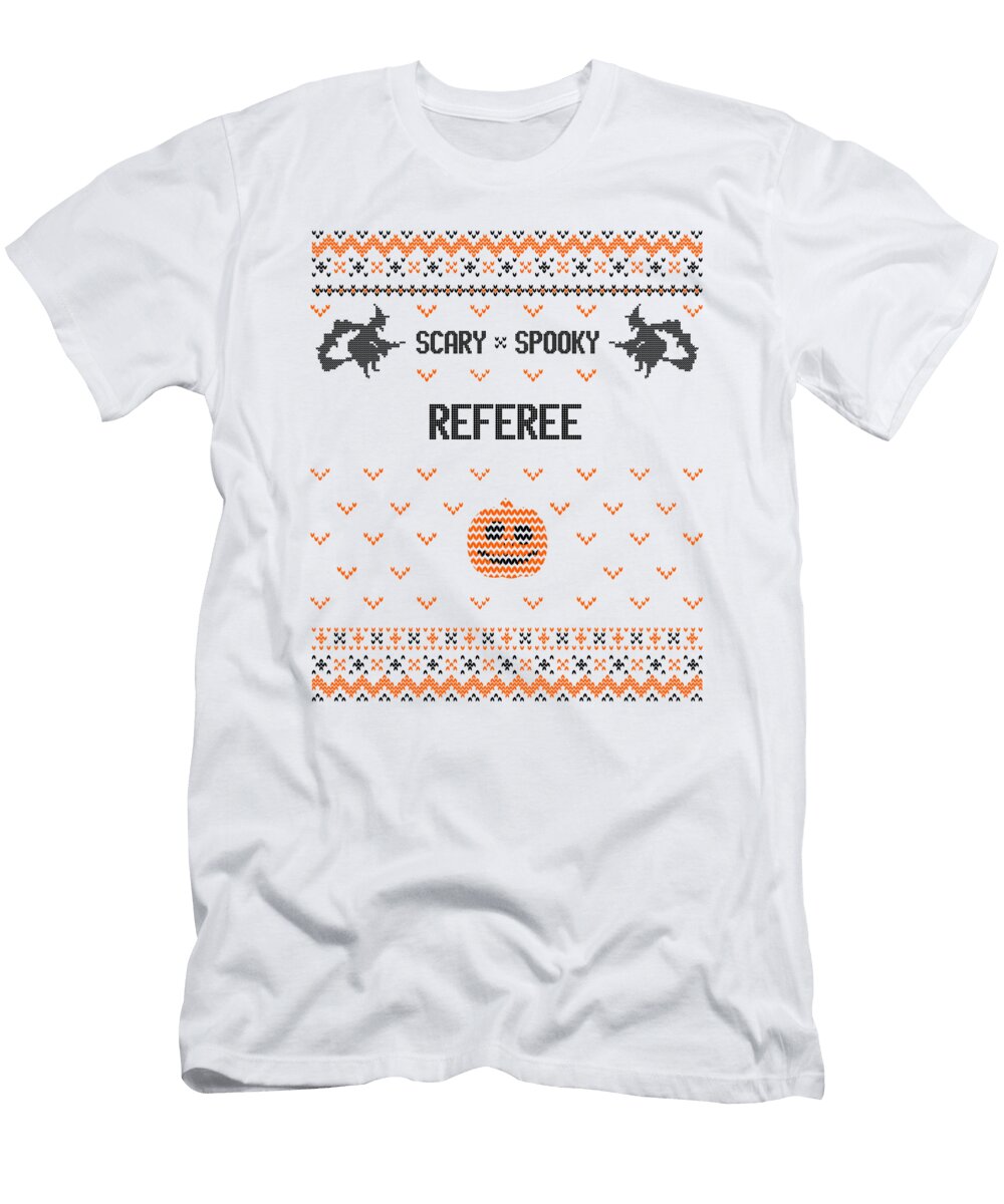 Scary and Spooky Referee Jane Keeper T-Shirt