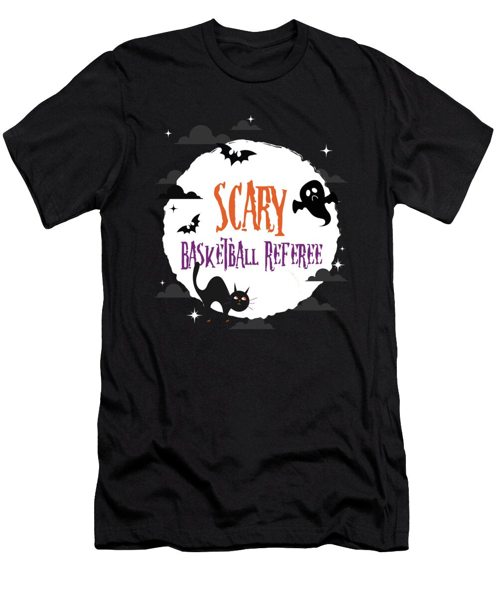 Scary Basketball Referee Jane Keeper T-Shirt