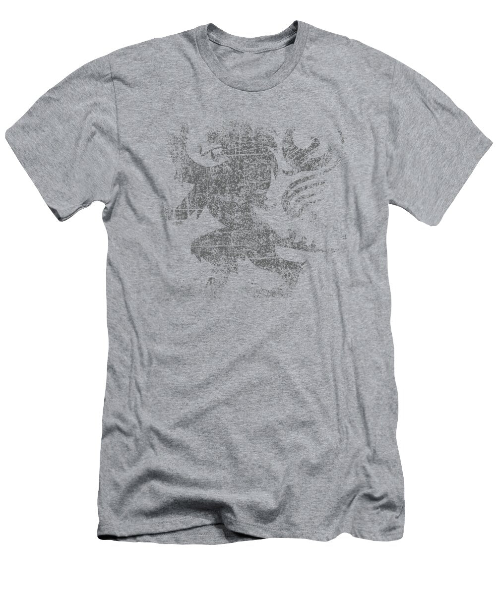 Scottish Flag Lion Rampant Heraldry Flag of Scotland Rugby Trista Callie T-Shirt