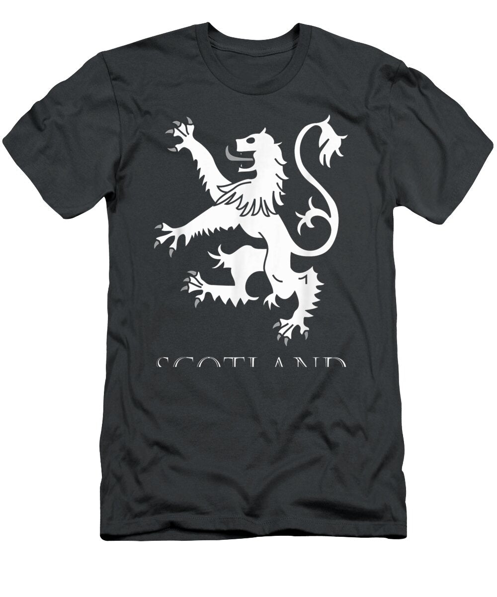 Scottish Lion Rampant Scotland Coat Arms Rugby Adagrk Deaky T-Shirt