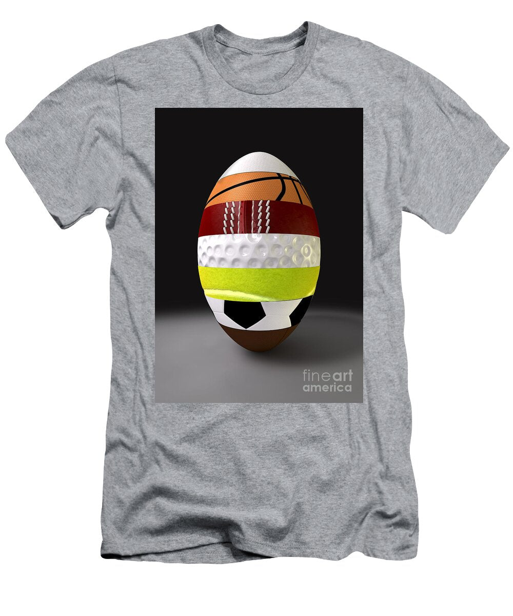 Segmented Sports Ball Allan Swart T-Shirt