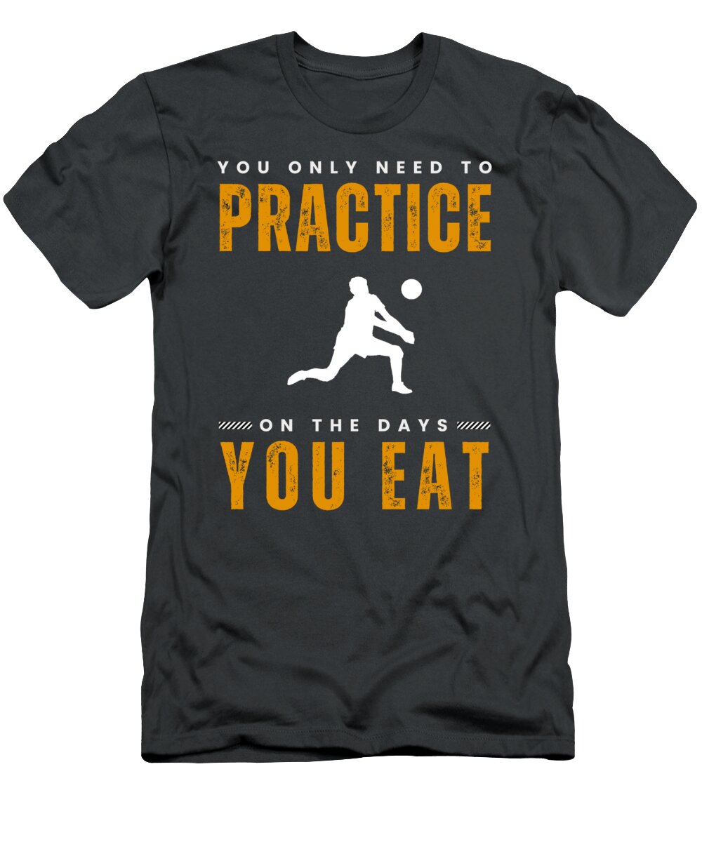 Serve Laughs with Volleyball Practice Spike the Fun in Sporty Style Volleyball Practice T-Shirt