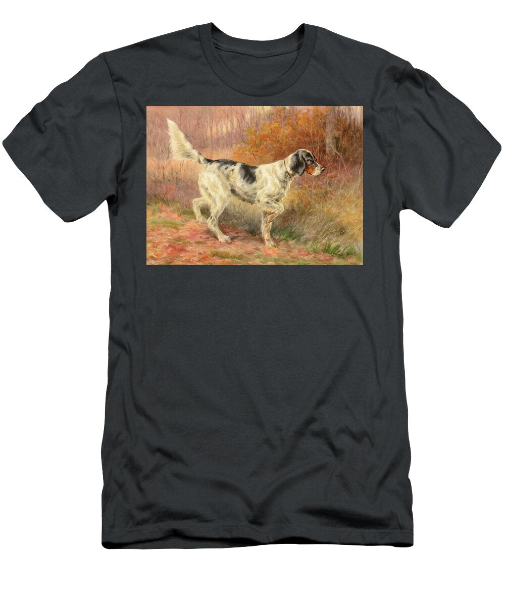 Setter on Point Edmund Henry Osthaus T-Shirt