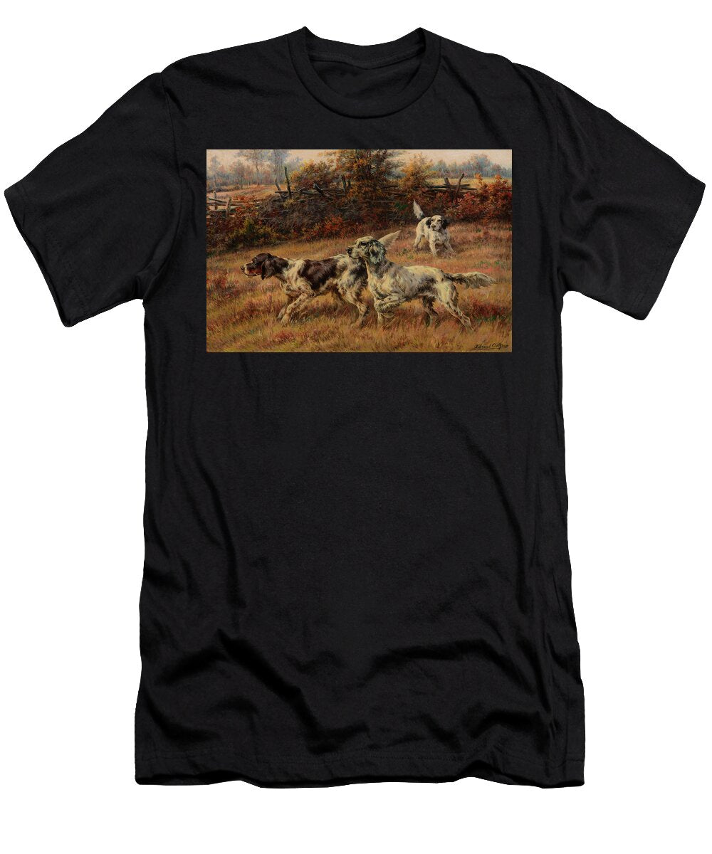 Setters on Point Edmund Henry Osthaus T-Shirt