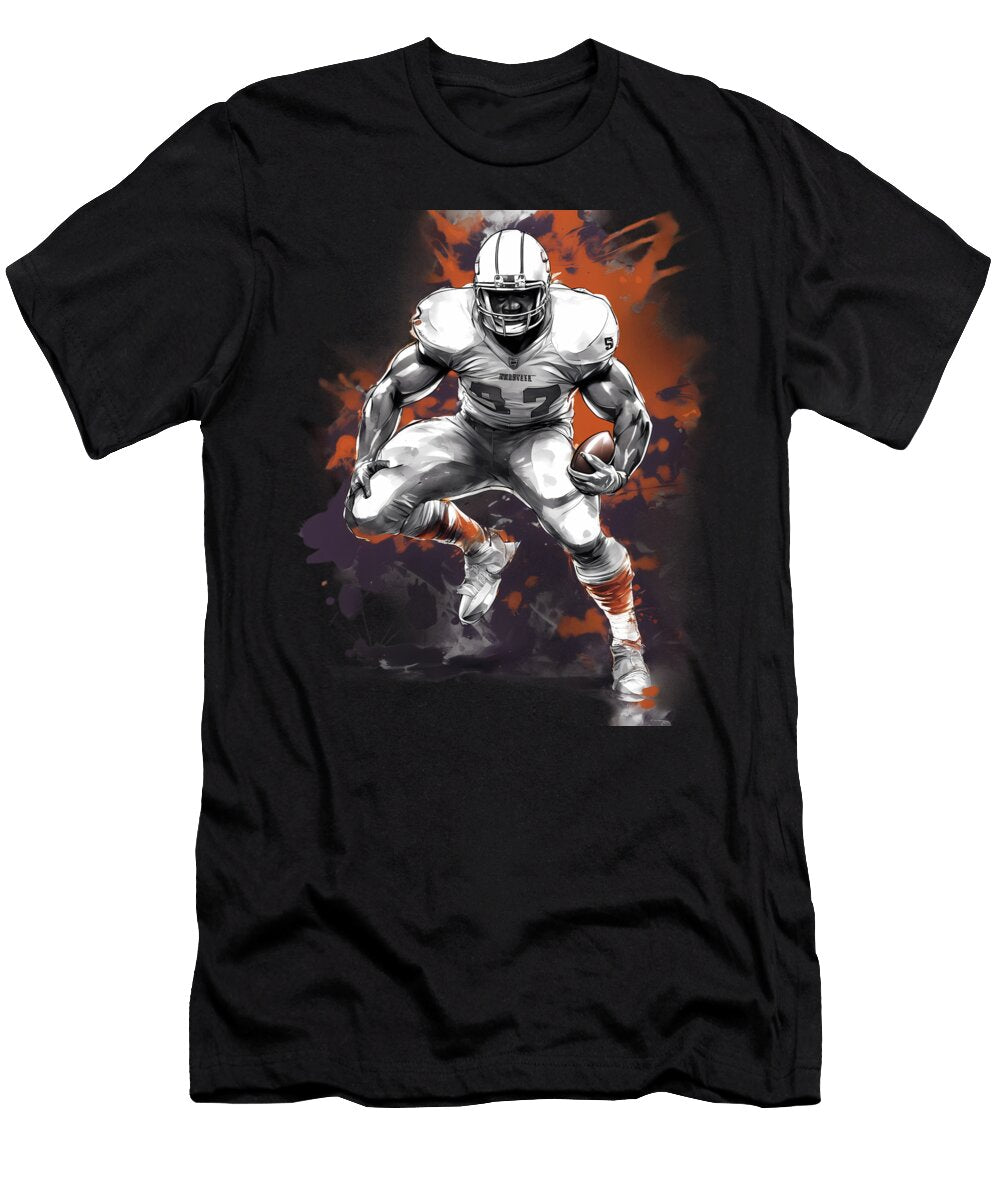 Shotgun American Football Anime Girl Nft T-Shirt