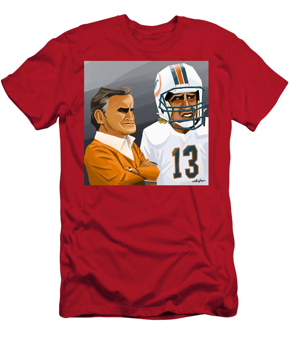 Shula and Marino Brian Callaghan T-Shirt