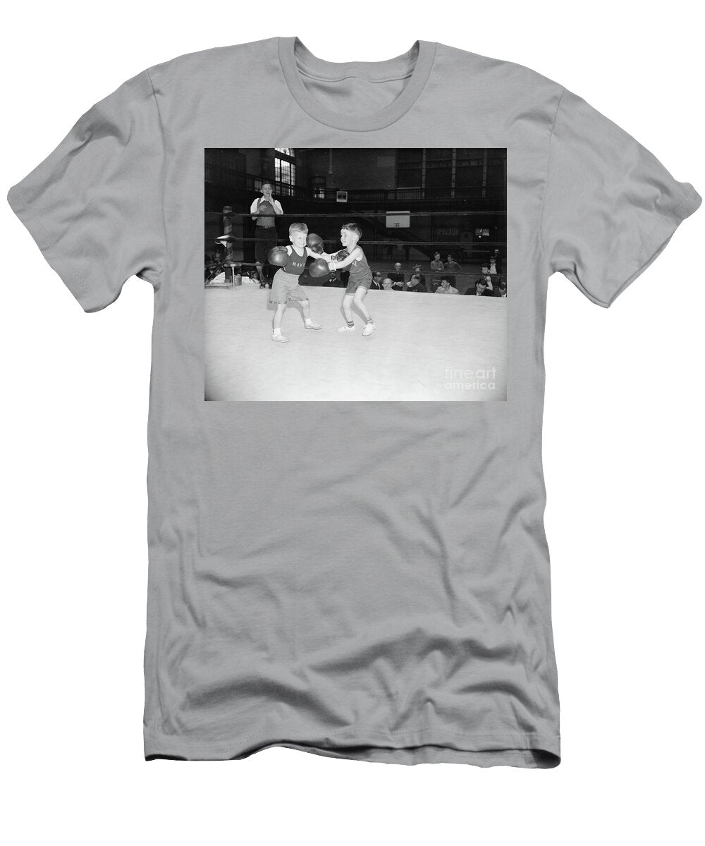 Six Year Old Boys Fighting Harris and Ewing T-Shirt