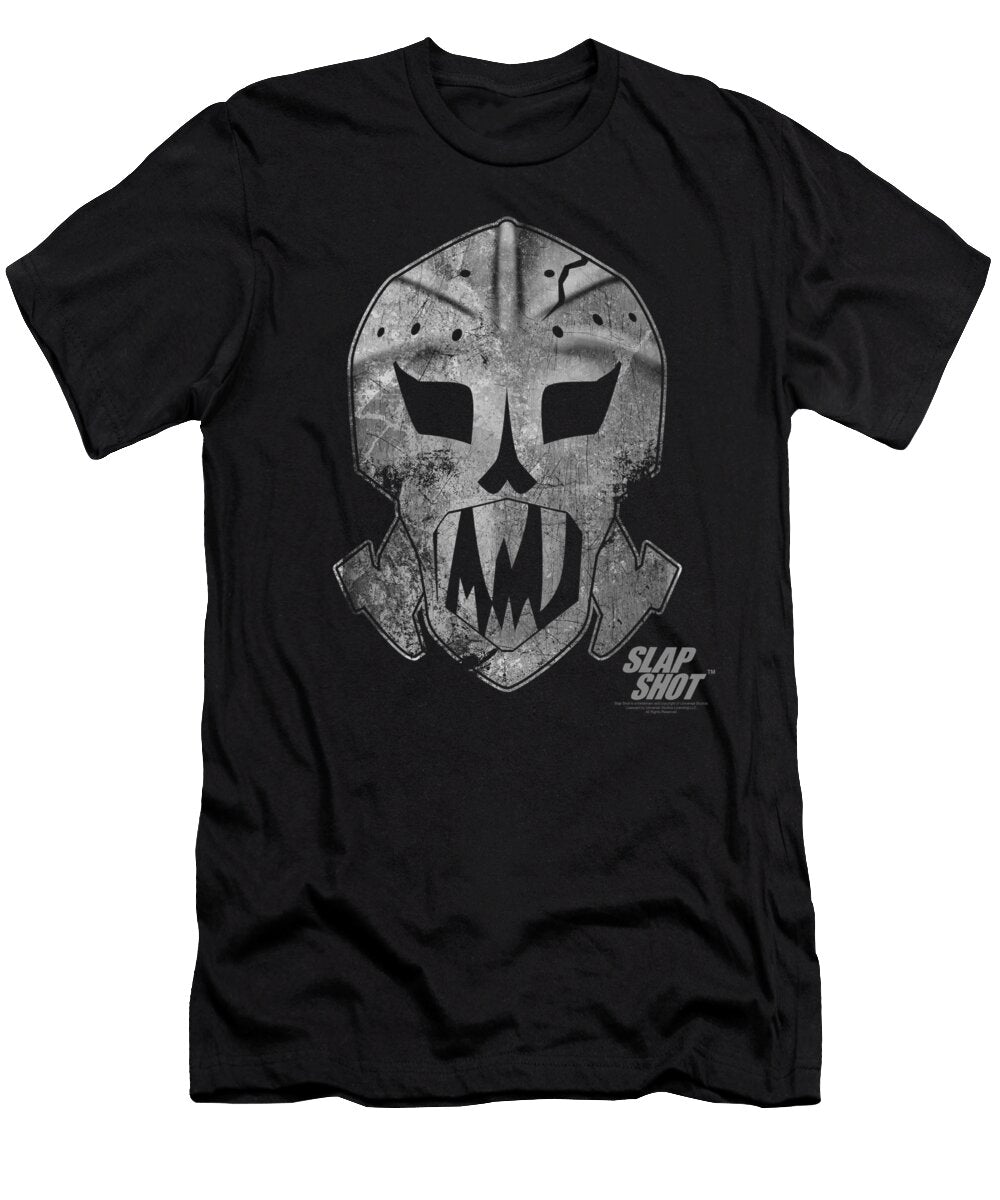 Slap Shot Goalie Mask Brand a T-Shirt
