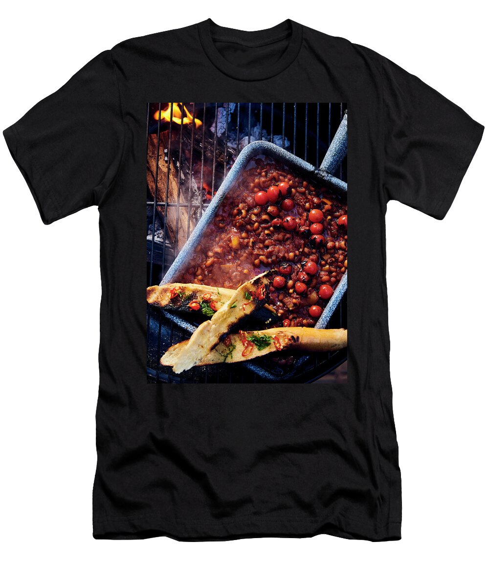 Smoky Cowpea Baked Beans with Toasted Baguette Great Stock T-Shirt