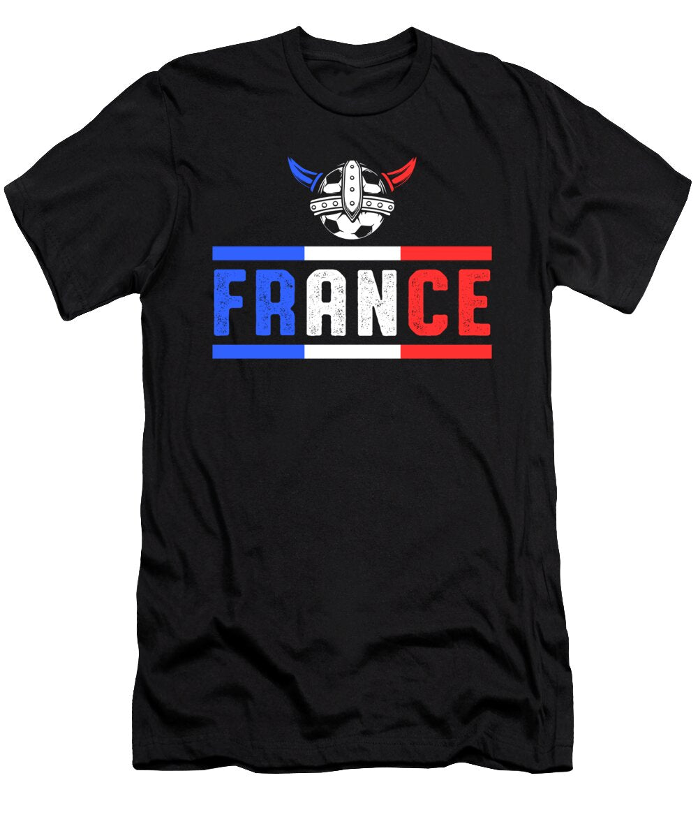 Soccer Ball Viking France Football Player 2021 Gift Thomas Larch T-Shirt