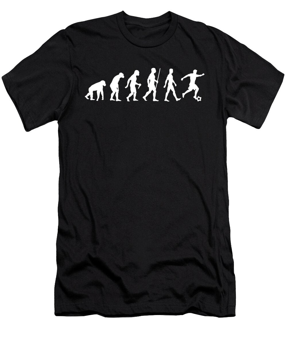 Soccer Evolution Team Ball Sports Player Gift Muc Designs T-Shirt