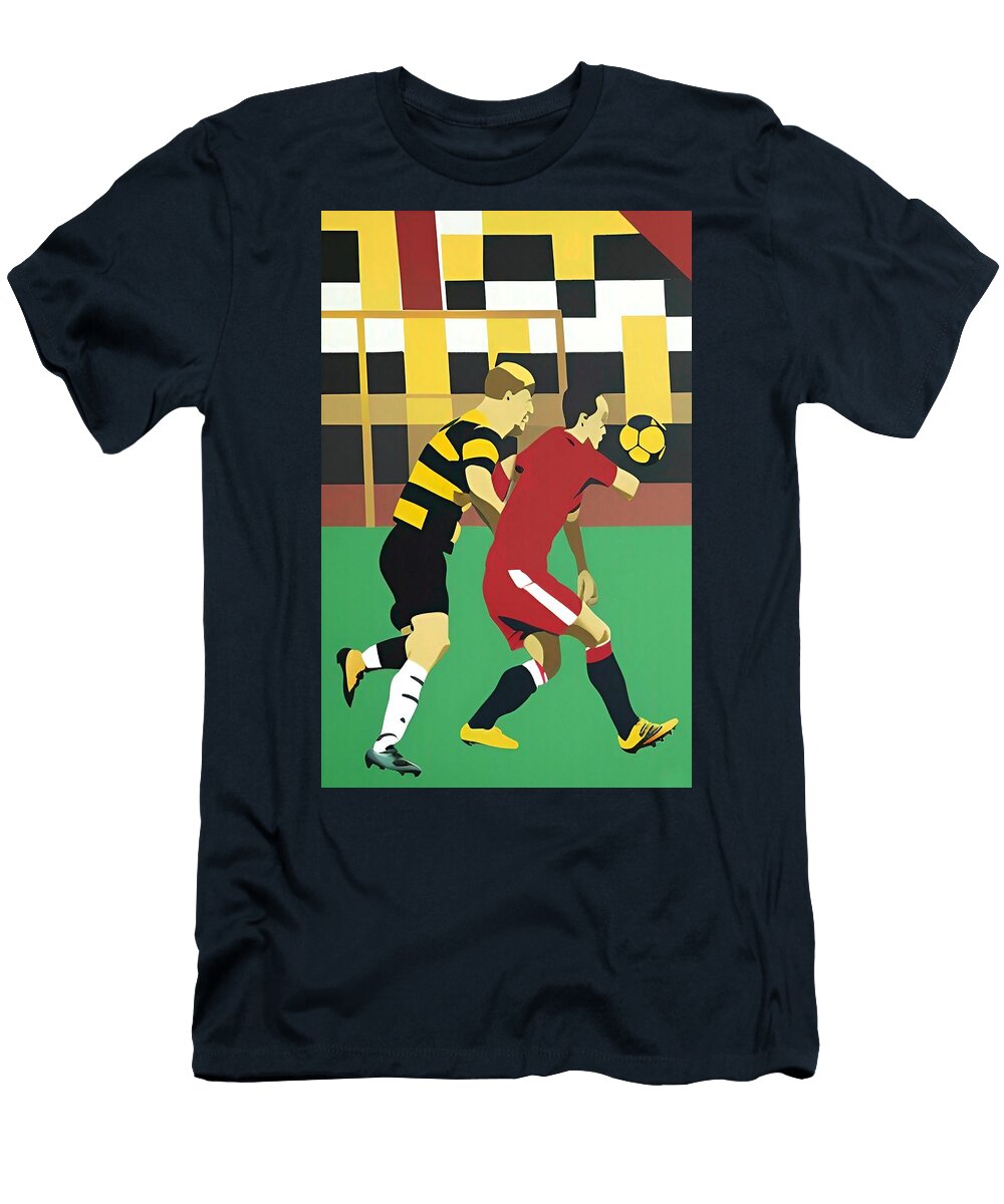 Soccer Football Art 01 Gerald Pfister T-Shirt
