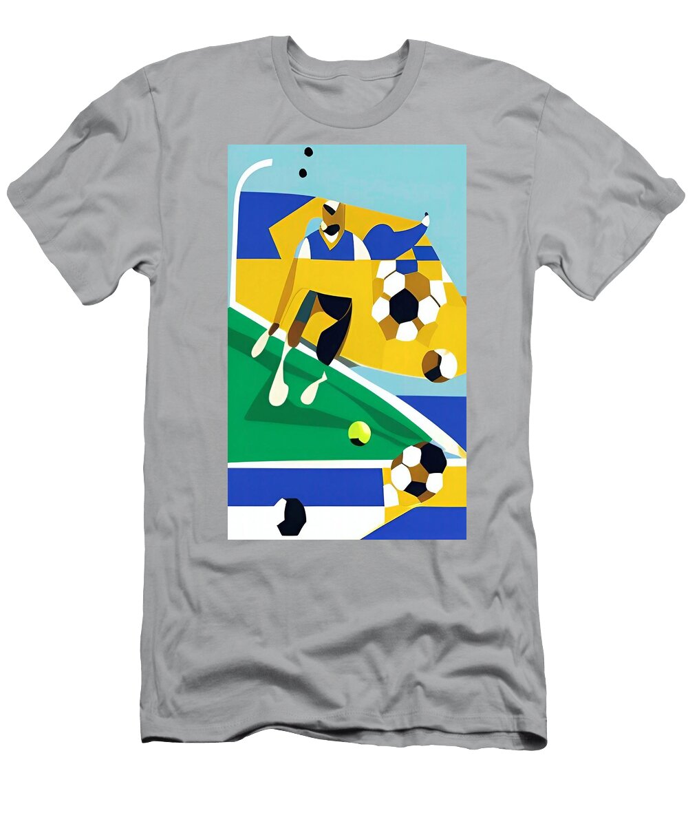 Soccer Football Art 03 Gerald Pfister T-Shirt