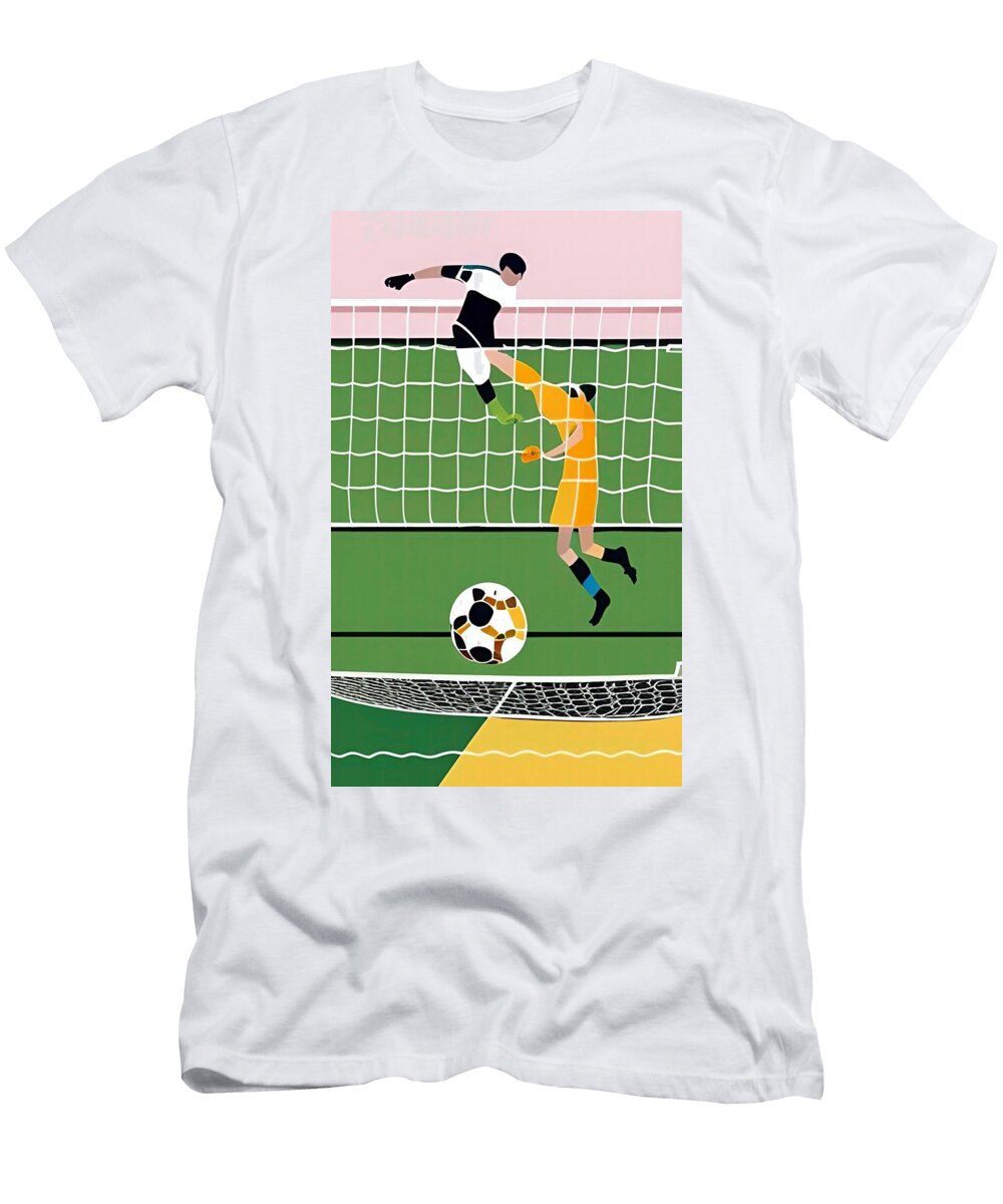 Soccer Football Art 05 Gerald Pfister T-Shirt