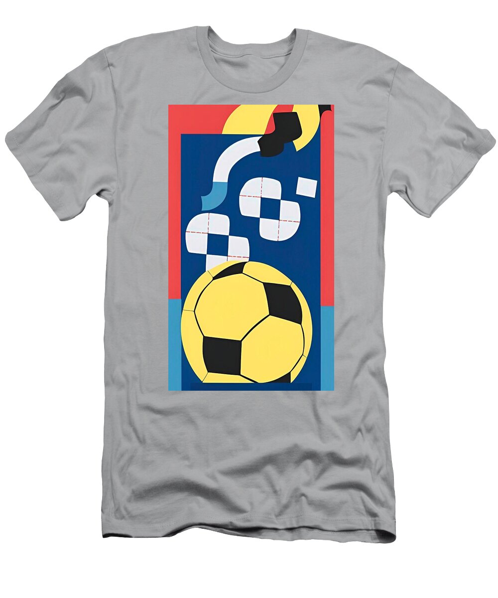 Soccer Football Art 08 Gerald Pfister T-Shirt