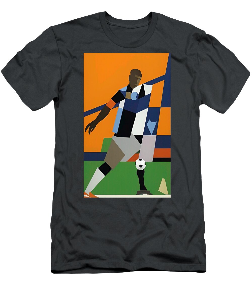 Soccer Football Art 17 Gerald Pfister T-Shirt