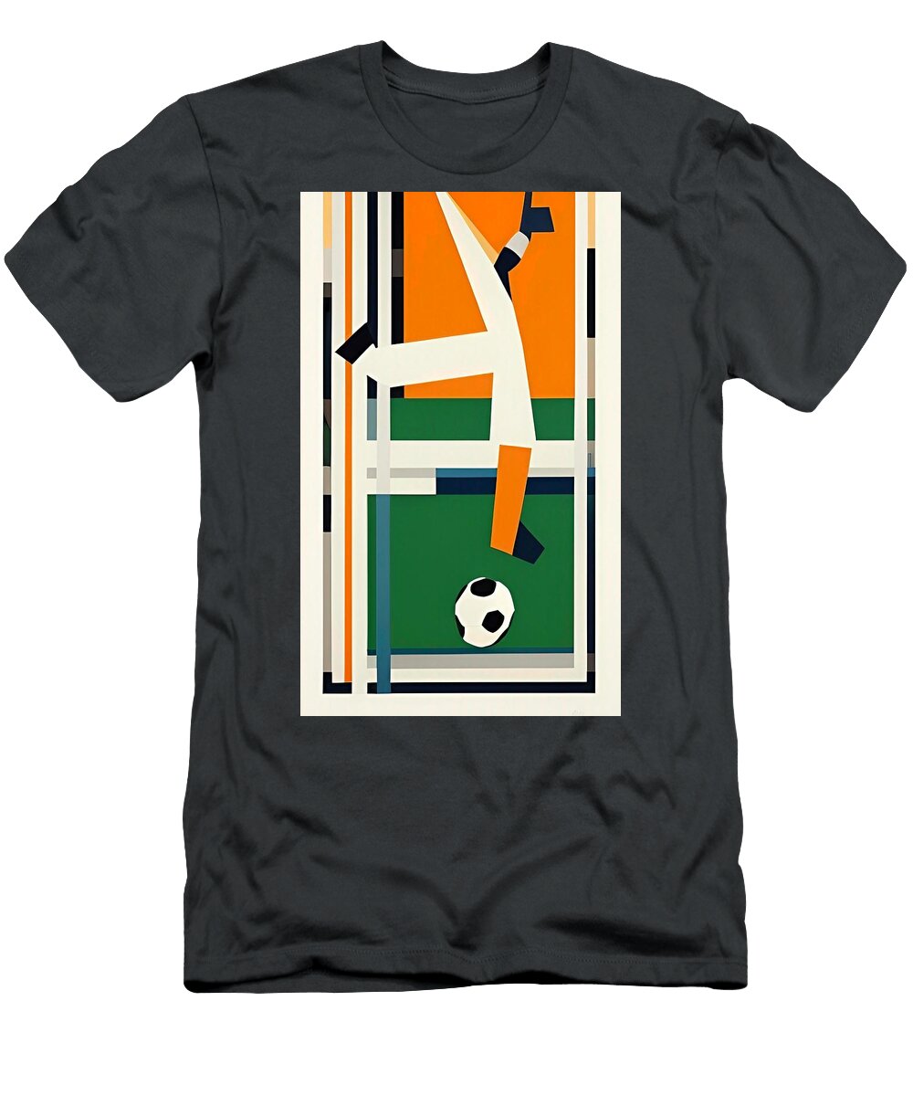 Soccer Football Art 20 Gerald Pfister T-Shirt
